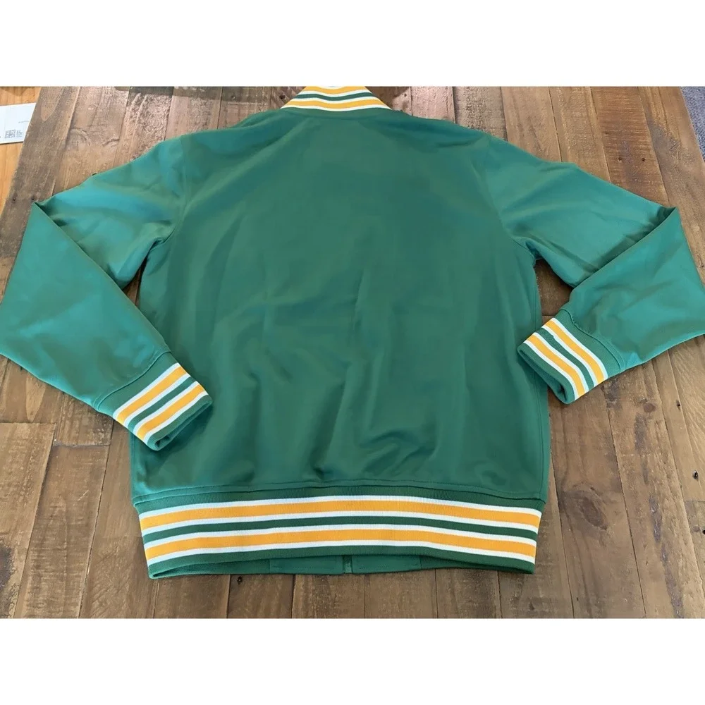 Mitchell&Ness Oakland Athletics A Full Zip Jacket Men Large 44-Cooperstown Co - Picture 4 of 9